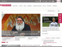 Tablet Screenshot of domradio.de